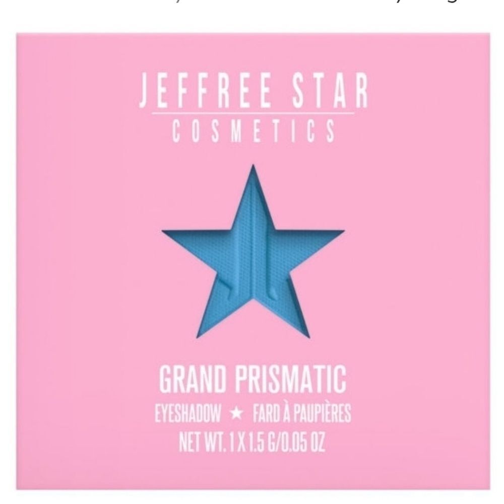 Jeffree Star Cosmetics Artistry Single Eyeshadow Grand Prismatic Blue Matte NIB